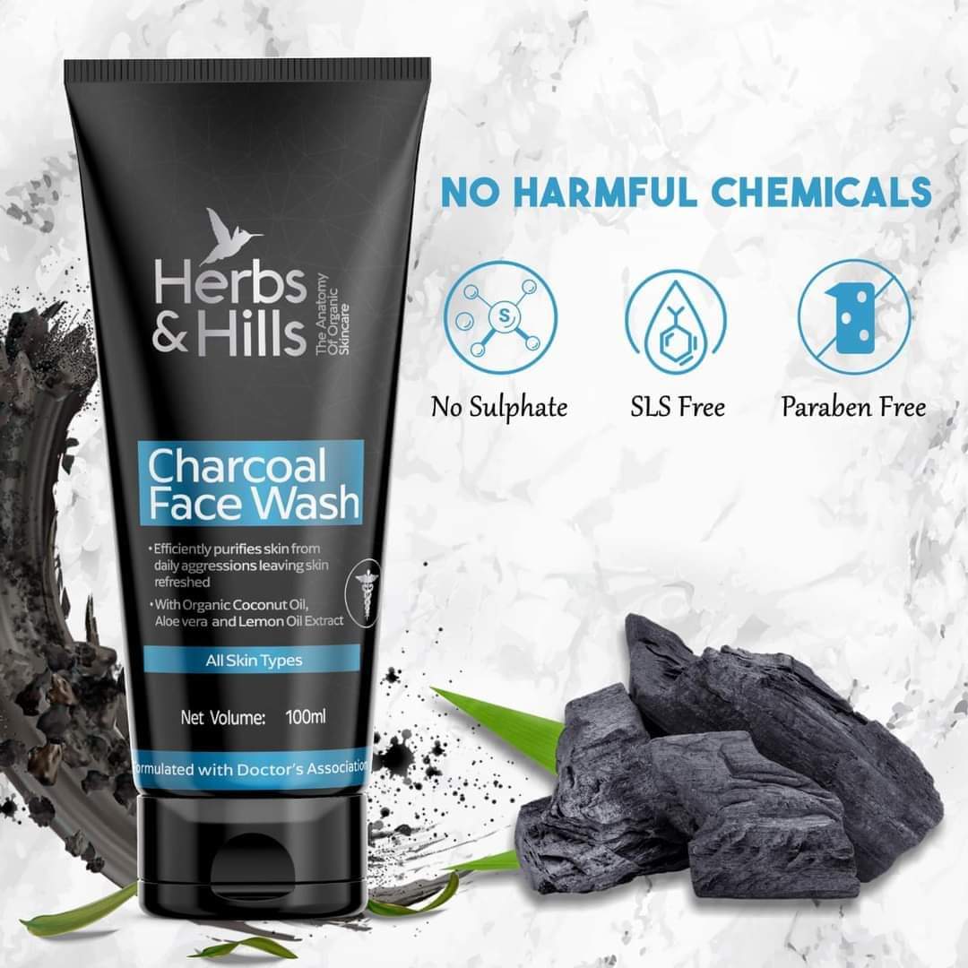 1000914236 Charcoal Face Wash - Image 1